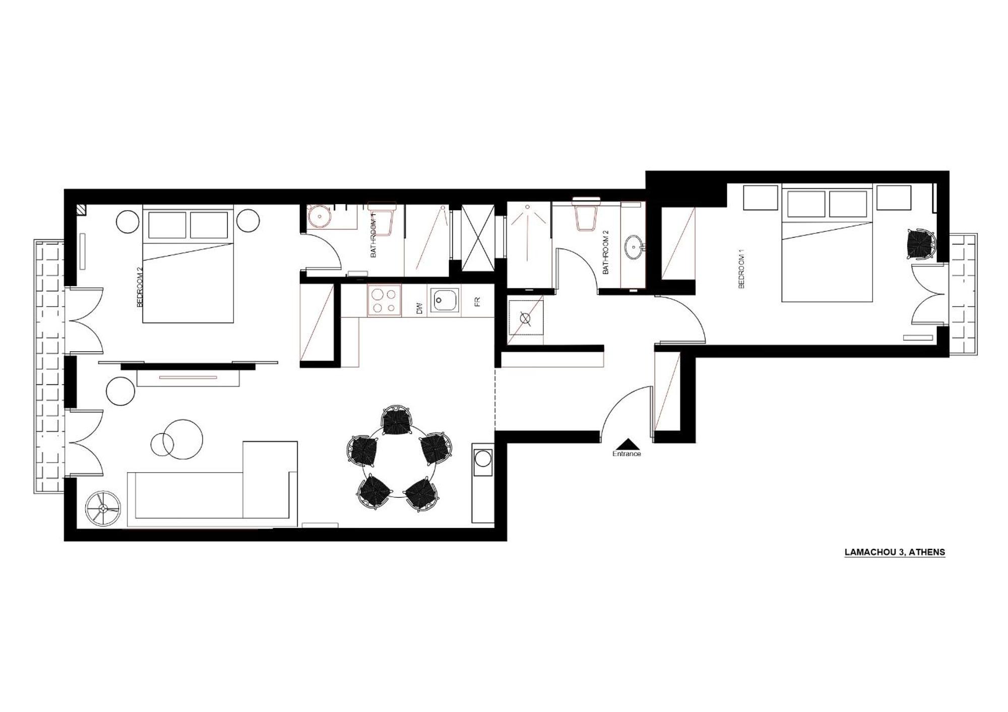 Unique 2 Bedrooms Apartment, Steps To Plaka And City Center Athens Exterior photo